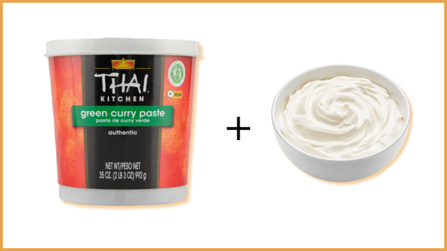 Green Curry Yogurt Sauce