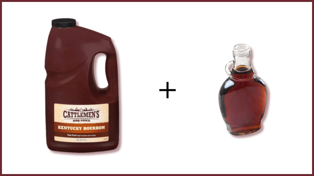 Maple Bourbon BBQ Sauce