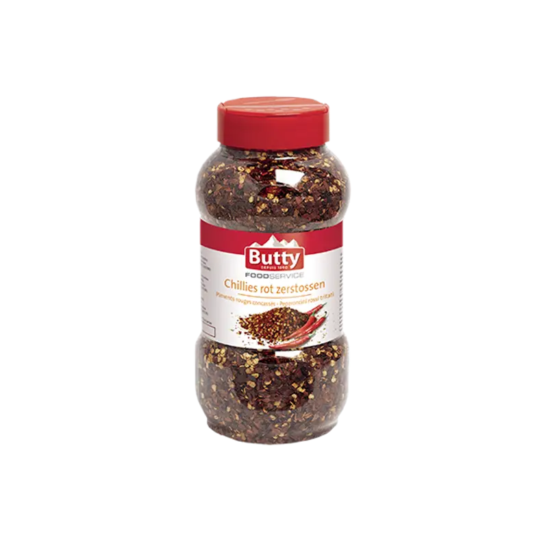 Butty-Chillies-rot-zerstossen