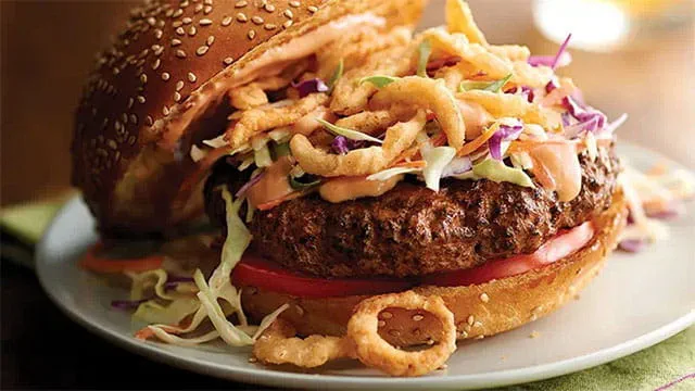 Sriracha Slaw Burger Sriracha Slaw Burger