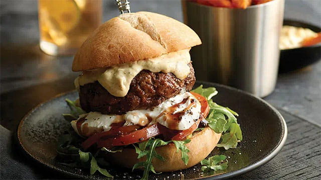 Caprese Burger 