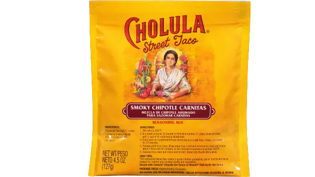 Cholula Smoky Chipotle Carnitas Seasoning Mix Cholula Smoky Chipotle Carnitas Seasoning Mix
