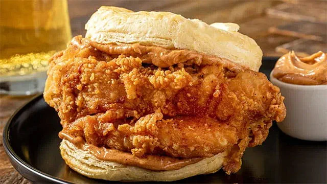 Sweet & Bold BBQ Buttermilk Fried Chicken Biscuit Sweet & Bold BBQ Buttermilk Fried Chicken Biscuit