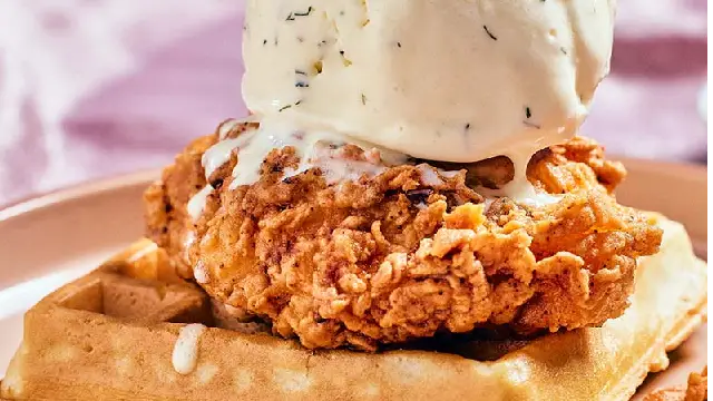 Savory Buttermilk Ranch Ice Cream savory buttermilk ranch ice cream