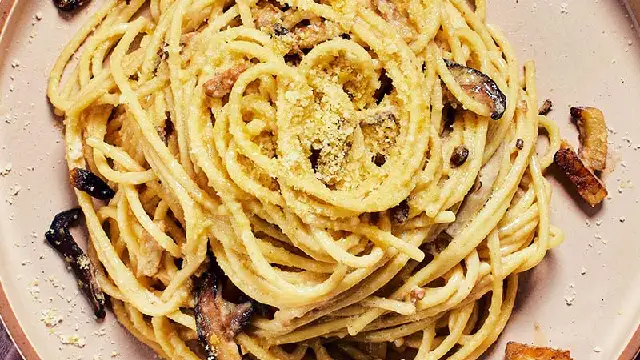 Vegan Pasta Carbonara vegan pasta carbonara
