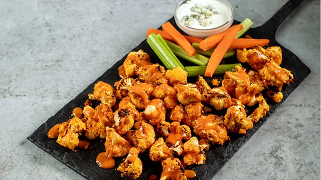 Buffalo Cauliflower Bites Buffalo Cauliflower Bites