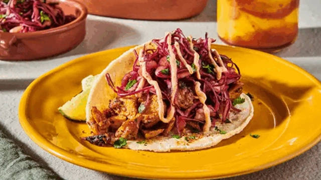 Chili Lime Tequila Chicken Tacos