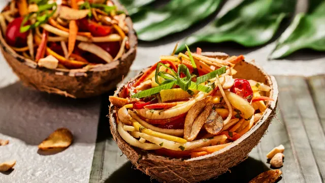 Rainbow Carrot And Green Mango Salad rainbow-carrot-and-green-mango-salad-640x360