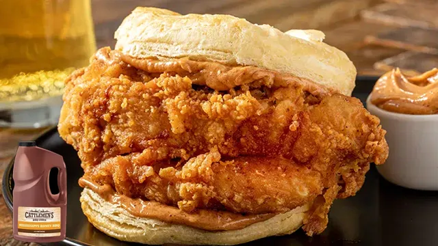 Mississippi Honey Buttermilk Fried Chicken Biscuit Sweet & Bold BBQ Buttermilk Fried Chicken Biscuit