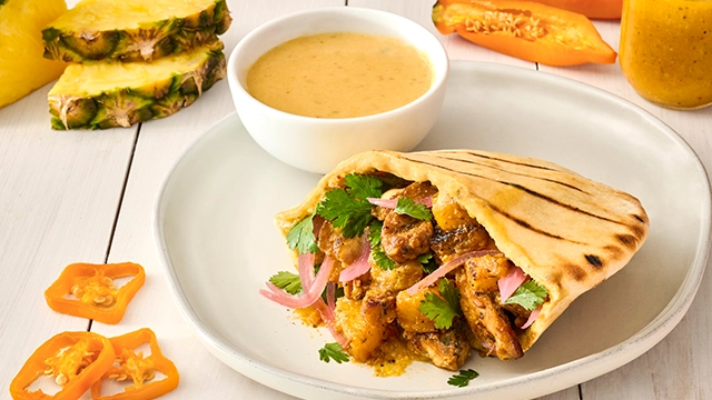 Pineapple Chicken Shawarma