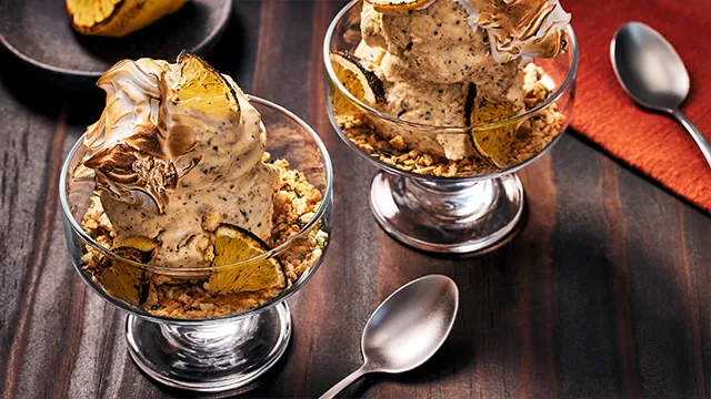 Burnt Rosemary Lemon and Toasted Meringue Ice Cream Burnt Rosemary Lemon and Toasted Meringue Ice Cream