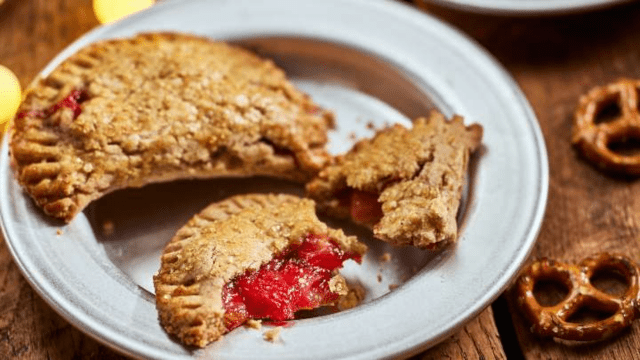 Strawberry Pretzel Hand Pies