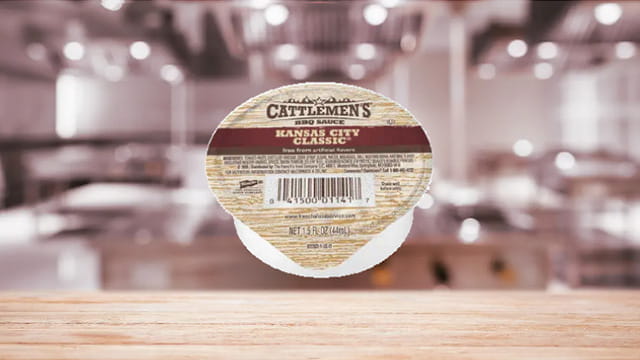 Cattlemen’s® Kansas City Classic® BBQ Sauce Dip Cup