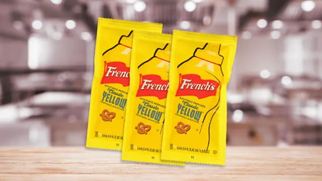 French's® Classic Yellow Mustard Packets FRENCH'S CLASSIC YELLOW MUSTARD PACKETS