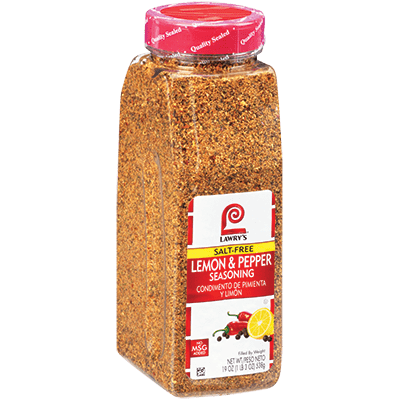 Lawry's Lemon Pepper Seasoning Salt Free