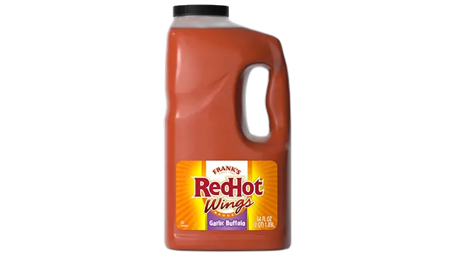 NEW! Frank's RedHot Garlic Buffalo Wings Sauce NEW! Frank's RedHot Garlic Buffalo Wings Sauce
