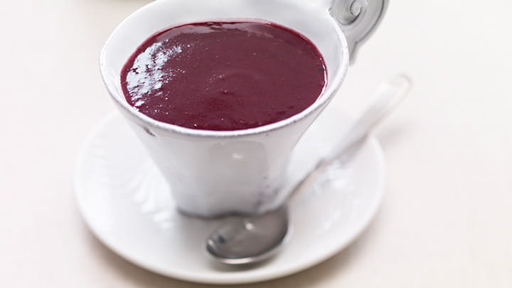 Blueberry Cardamom Mexican Atole