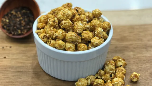 Chipotle Caramel Popcorn