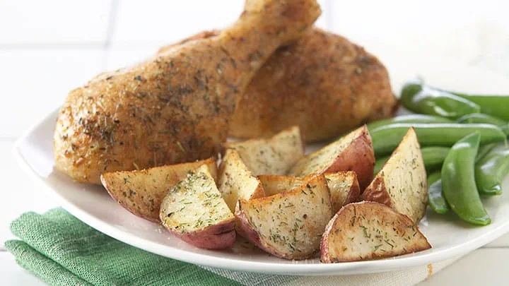 Garlic and Herb Roasted Potatoes