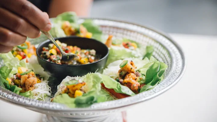 Grilled Shrimp Wraps