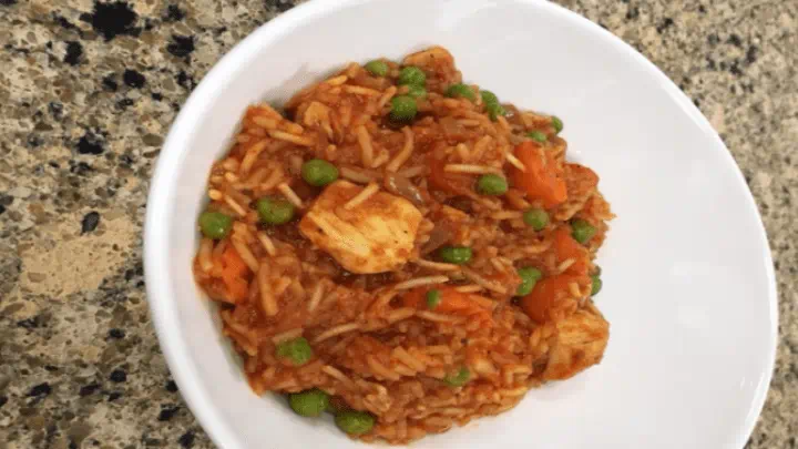 Jollof Rice with Chicken