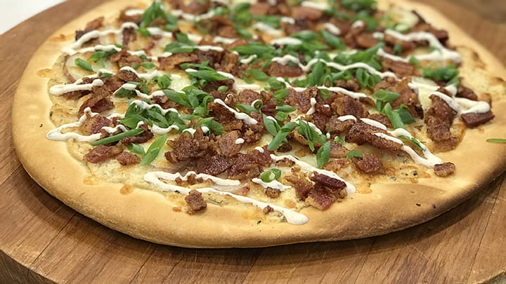 Loaded Potato Flatbread