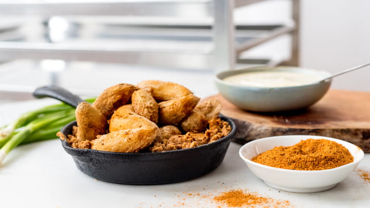 OLD BAY Potato Stones with Lemon Mayo