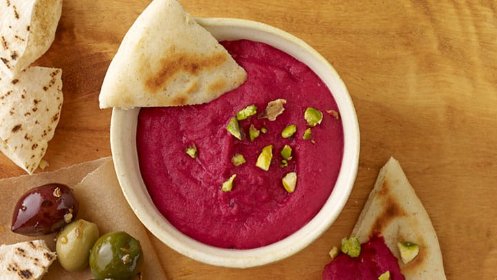 Roasted Beet and White Bean Dip