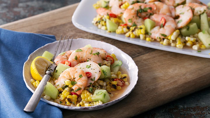 Shrimp Escabeche al Rocoto