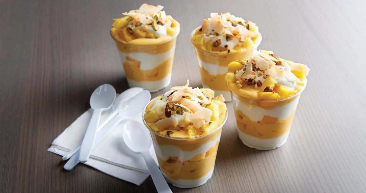 Golden Yogurt Fruit Snack