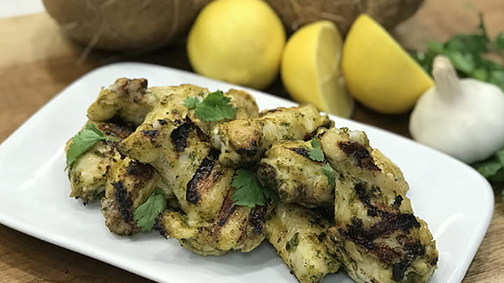 Thai Coconut Chicken Wings