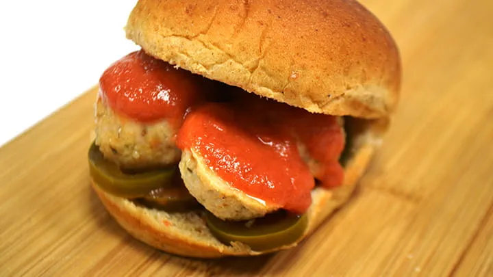 Turkey Albondiga Sliders