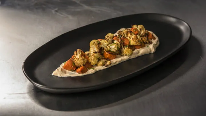 RedHot Roasted Vegetables with Yogurt Dip