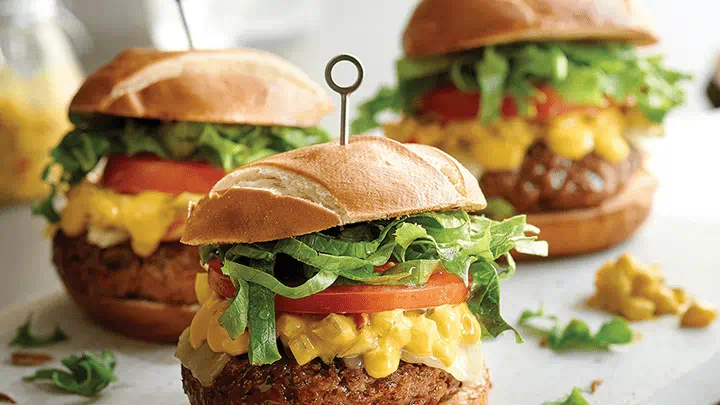 All American Cheeseburger Pretzel Sliders