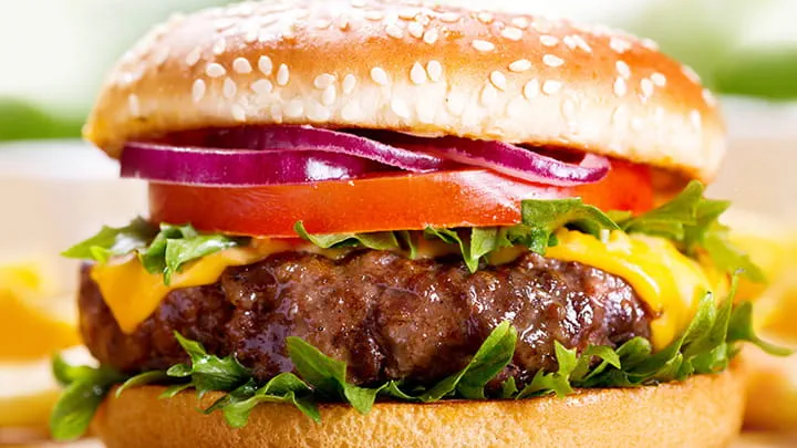 Cholula Flavored Deluxe Bacon Cheeseburger