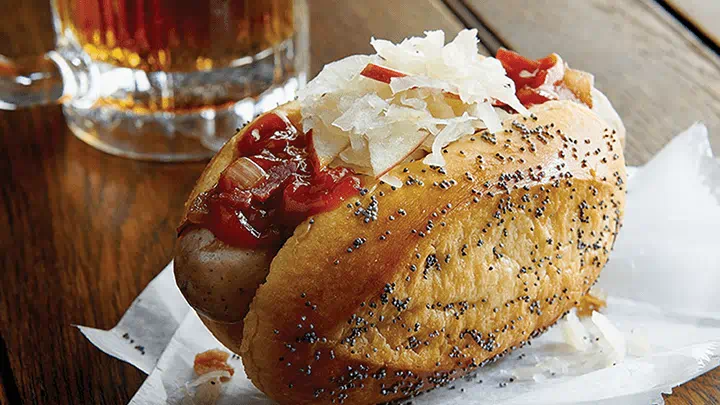 Curried Ketchup Bratwurst