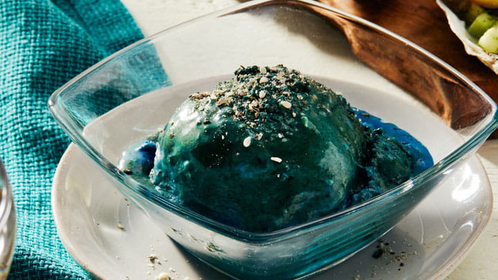 Spirulina Ice Cream
