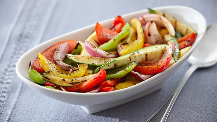 Grilled Seasoned Vegetables