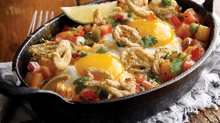 Buffalo Huevos Skillet Platter