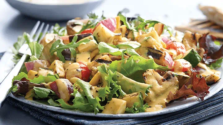 Mustard Hummus Vinaigrette