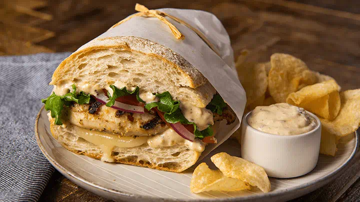 Stone Ground Dijon Aioli Grilled Chicken Sandwich