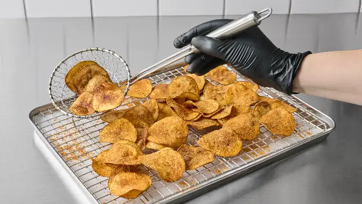 Old Bay Malt Vinegar Kettle Chips