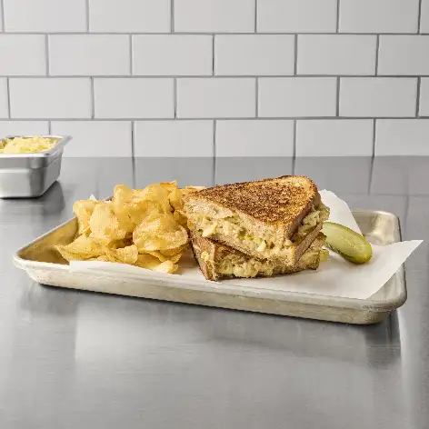 Old Bay Brown Butter Crab Grilled Cheese