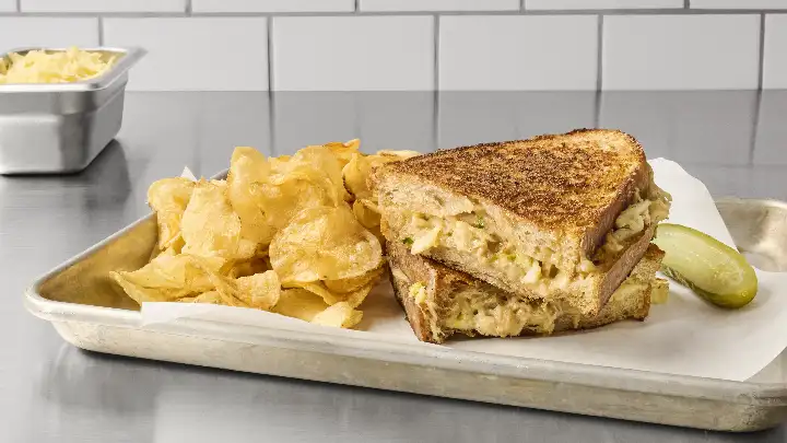 Old Bay Brown Butter Crab Grilled Cheese 
