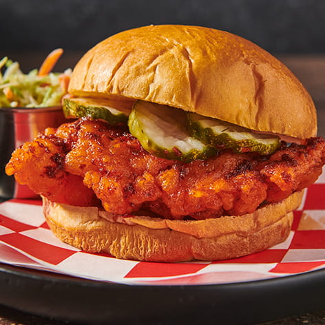 nashville hot chicken sandwich