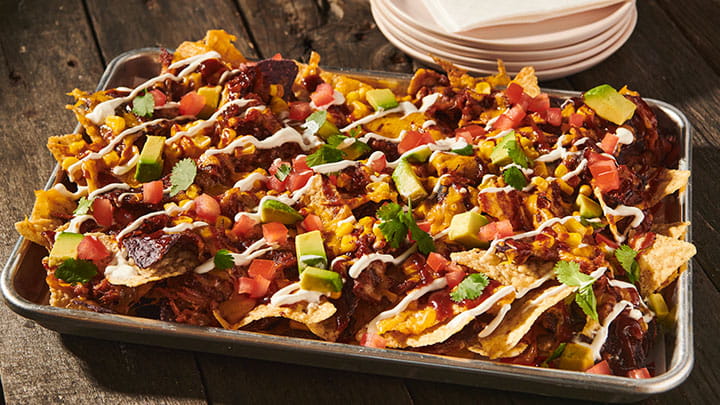 BBQ Pulled Pork Nachos