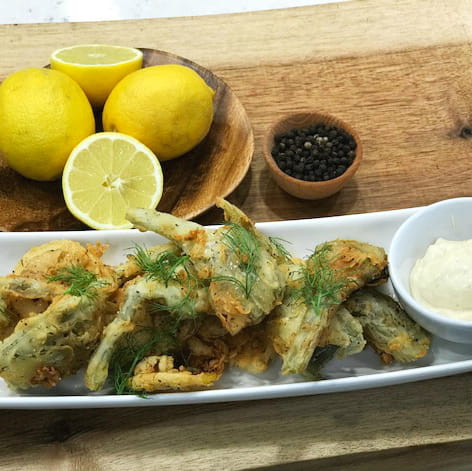 Artichoke and Fennel Fritto Misto