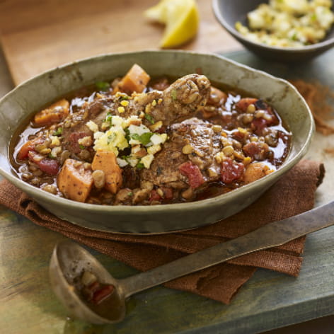East African Chicken and Lentil Stew