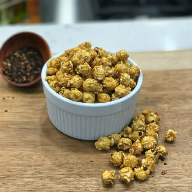 Chipotle Caramel Popcorn