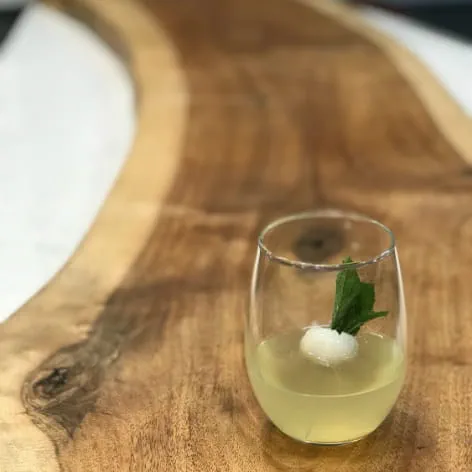 Cold Brew Coconut and Lychee Green Tea